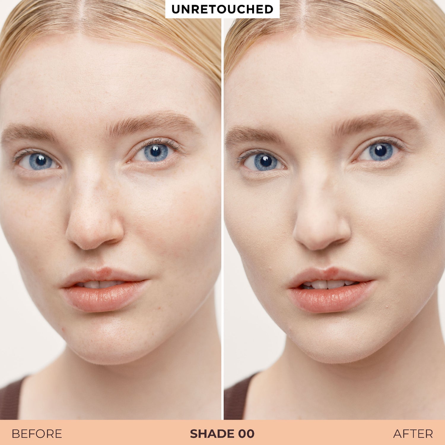 Before and after results of using variant: 00