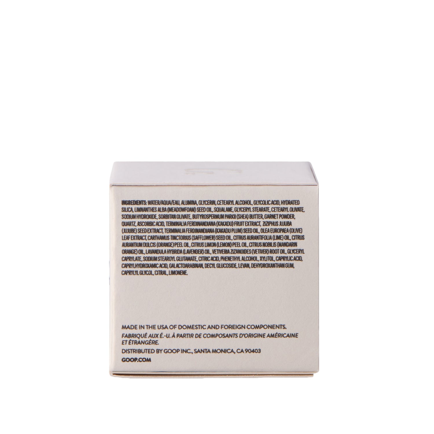 Back image of Goop Microderm Instant Glow Exfoliator - 15ml variant: 0.15 fl oz