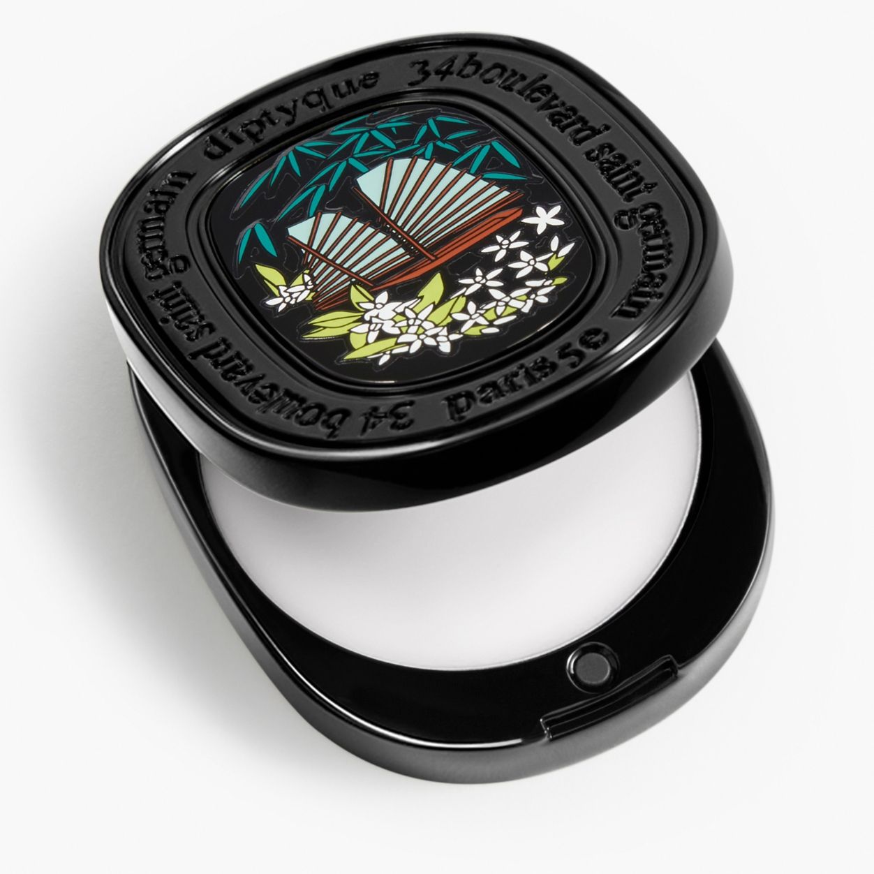 Image of an open Diptyque Do Son Refillable Solid Perfume variant: 0.1 oz