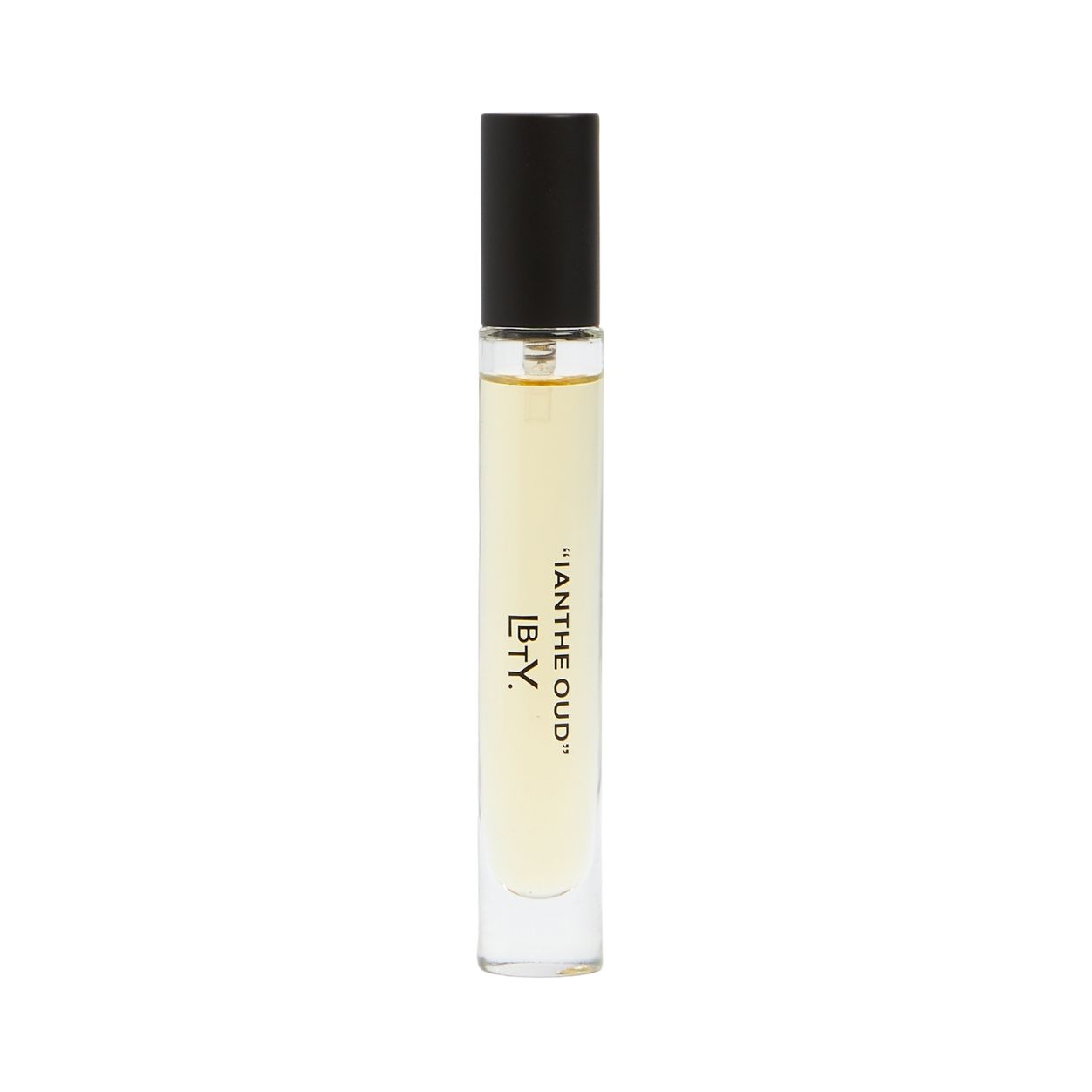 Image of a closed Liberty LBTY. Ianthe Oud Eau De Parfum variant: 0.27 fl oz