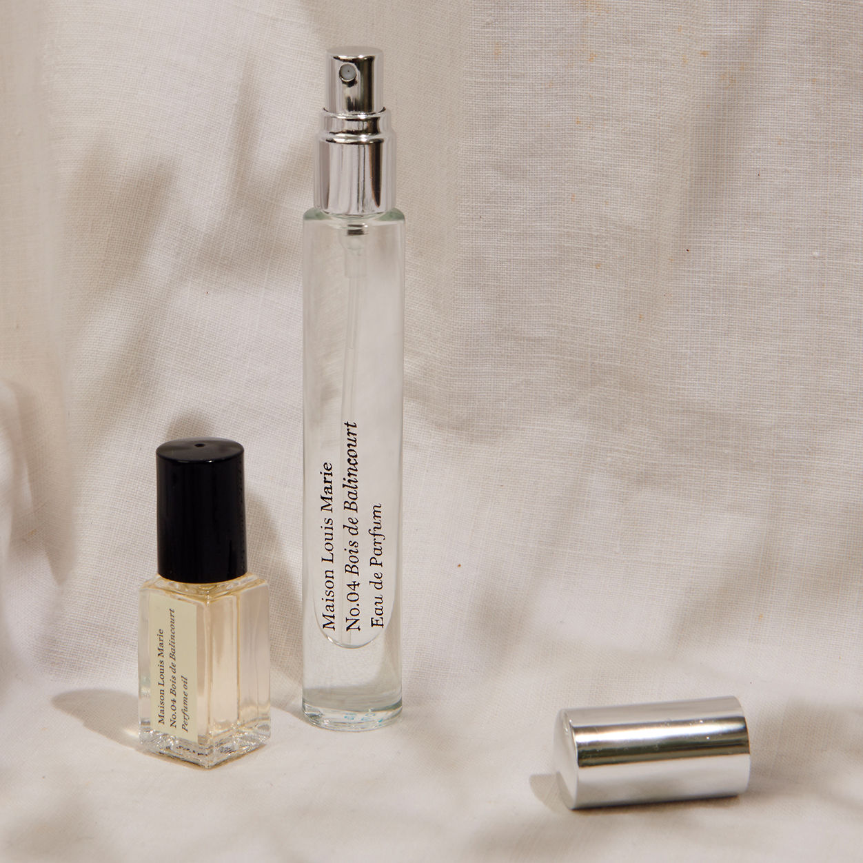 Lifestyle image of Maison Louis Marie No.04 Bois de Balincourt Eau de Parfum variant: 0.2 fl oz