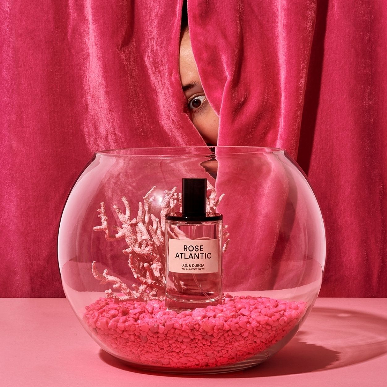 Lifestyle image of D.S. & Durga Rose Atlantic Eau de Parfum variant: 0.34 fl oz