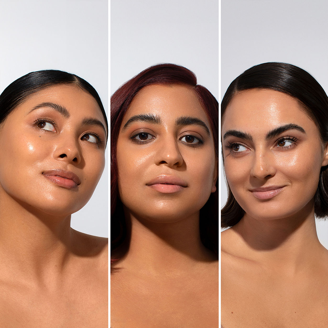 Group model image of Odacité Flex-Perfecting Mineral Drops Tinted Sunscreen SPF 50