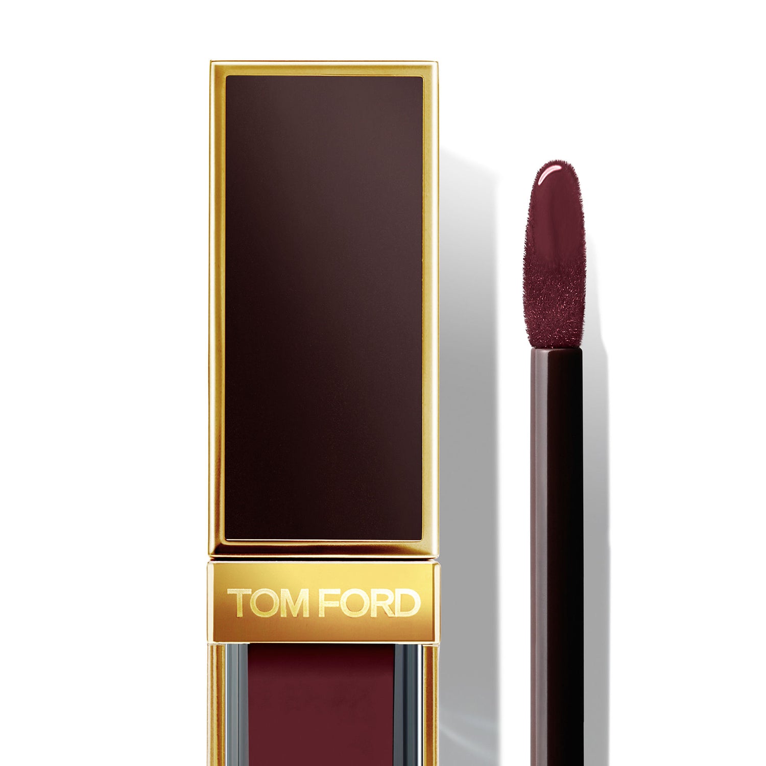 Image of an open Tom Ford Gloss Luxe Lip with Hydrating Jojoba Oil variant: 04 Exquise