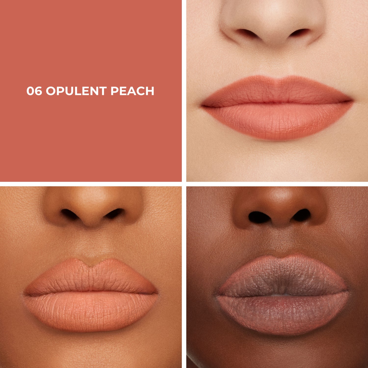 Model image of Laura Mercier Caviar Perfecting Lip Liner variant: 06 Opulent Peach