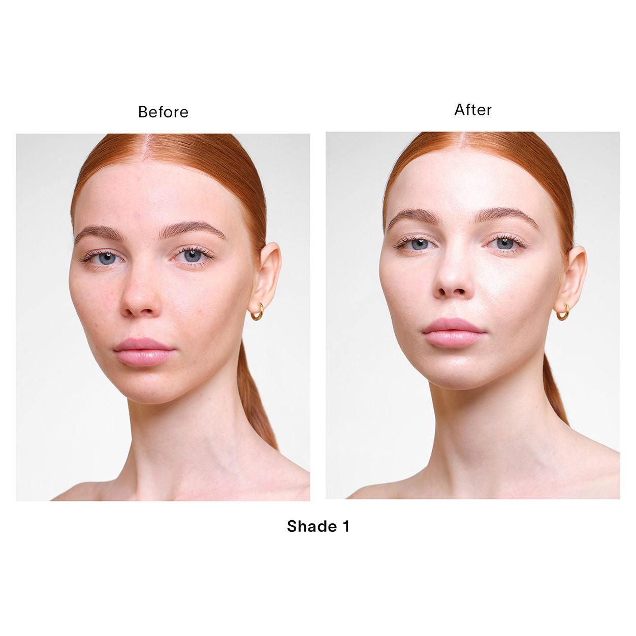 Before and after results of using variant: 1