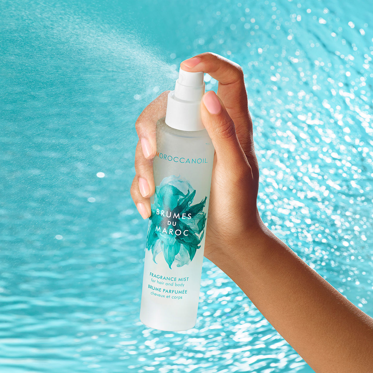 Model image of Moroccanoil Hair and Body Fragrance Mist variant: 3.4 fl oz
