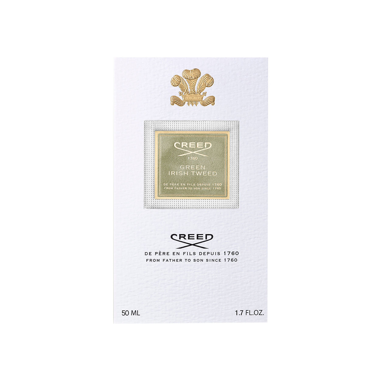 Image of the Creed Green Irish Tweed variant: 1.7 fl oz box