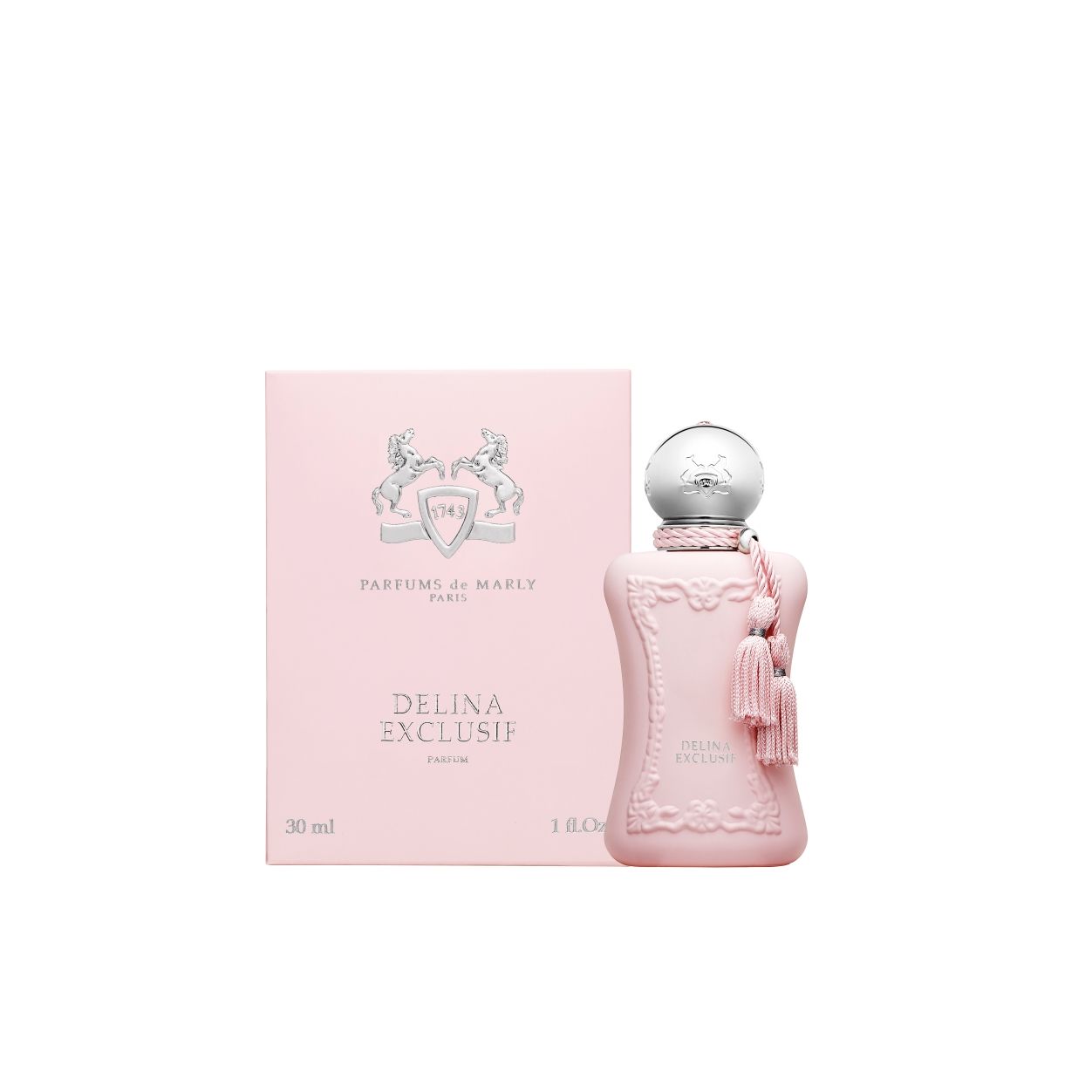 Image of the Parfums de Marly Delina Exclusif Parfum variant: 1.01 fl oz box