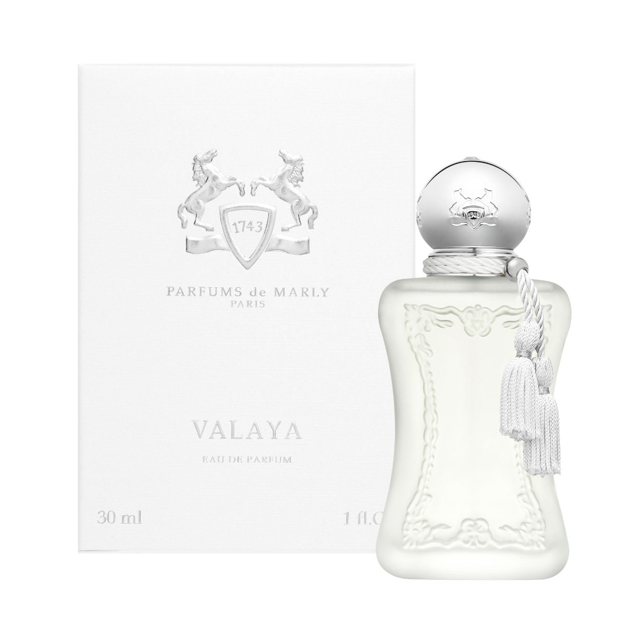 Image of the Parfums de Marly Valaya Eau de Parfum variant: 1.01 fl oz box