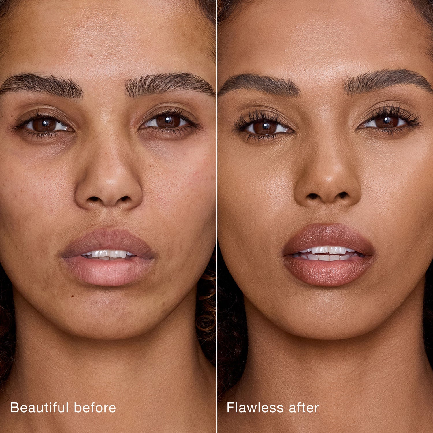 Before and after results of using variant: 10.5 Tan