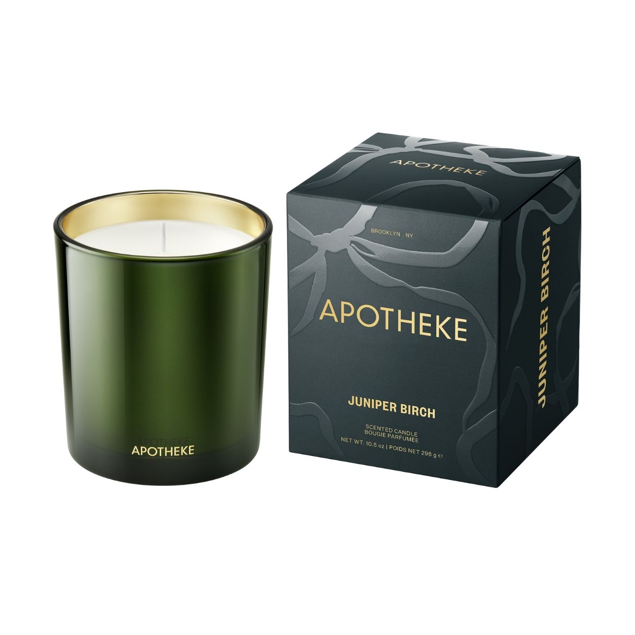 Apotheke Juniper Birch Scented Candle (Limited Edition) variant: 10.5 oz (Classic) main image