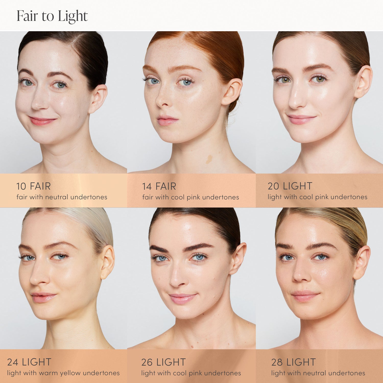 Model image of Jane Iredale Skintuition SPF 30 Radiance-Boosting Liquid Foundation variant: 10 Fair