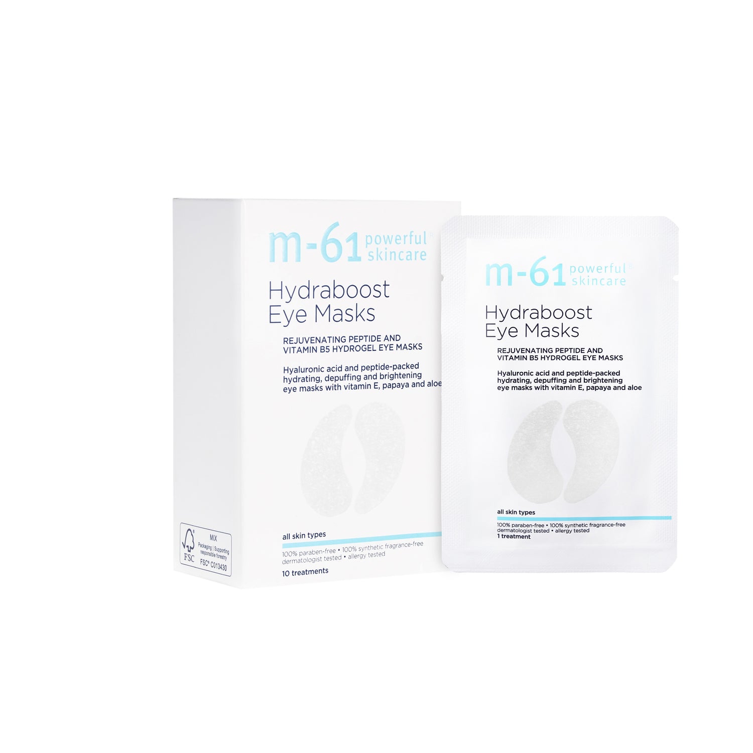 M-61 Hydraboost Eye Masks variant: 10 Treatments main image