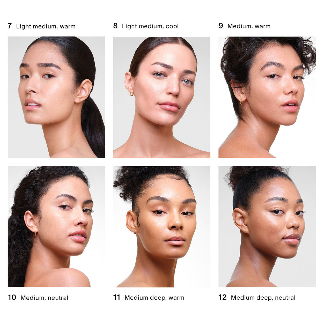 Model image of Hourglass Veil Hydrating Skin Tint variant: 12