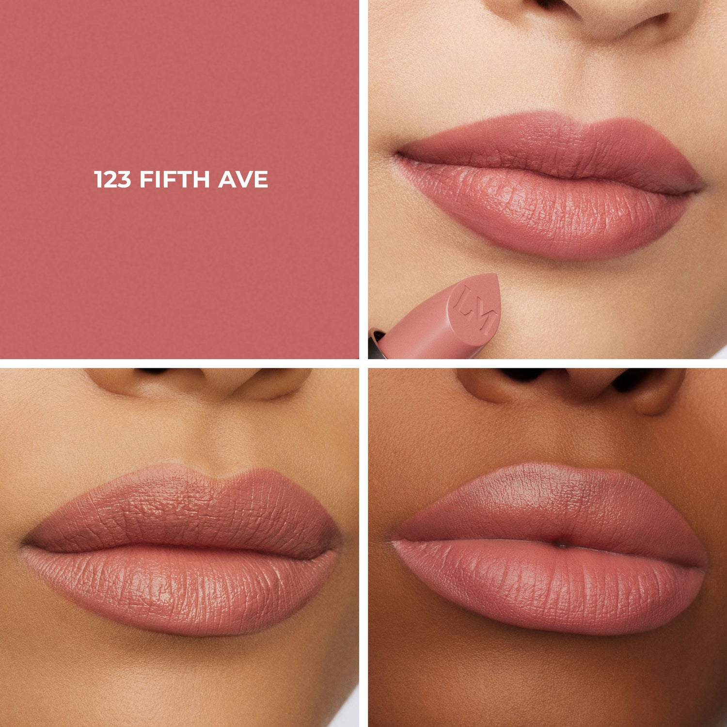 Model image of Laura Mercier Caviar Hydra-Crème Lipstick variant: 123 Fifth Ave