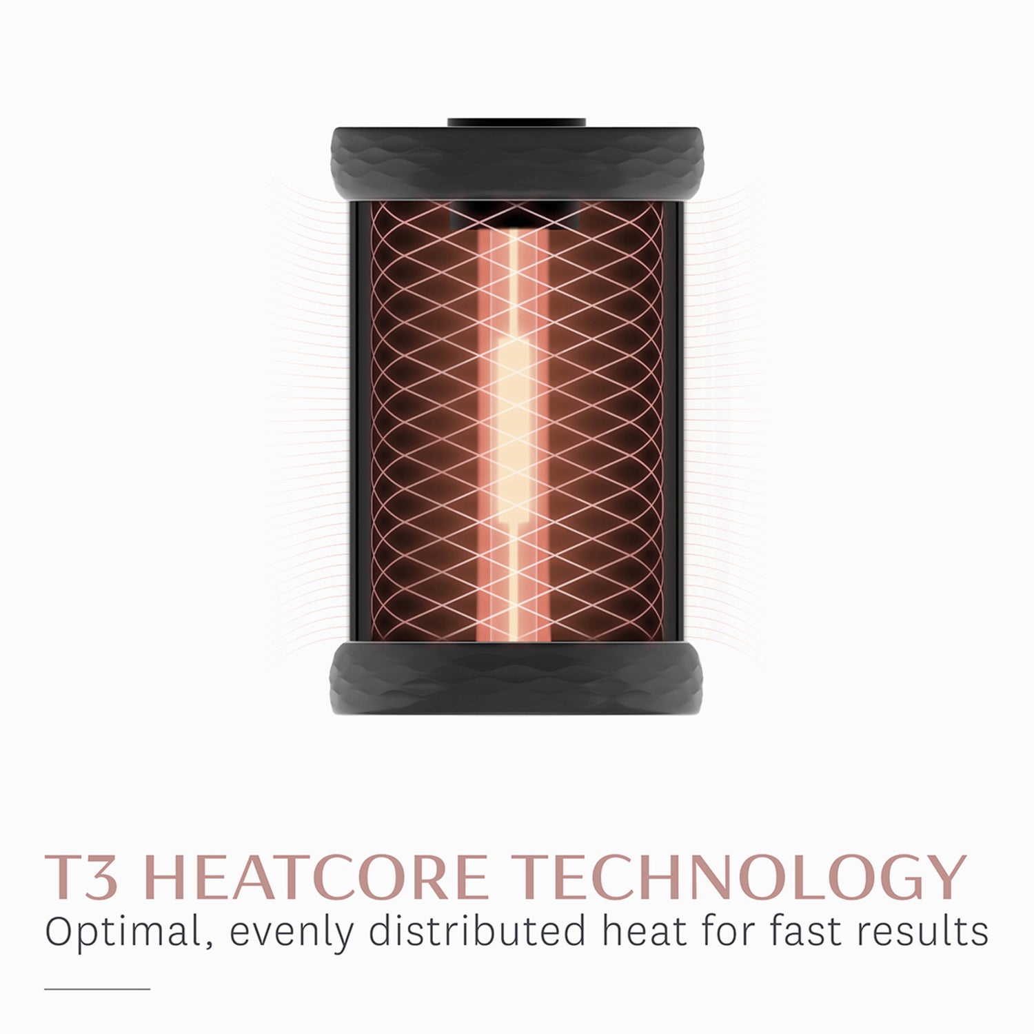 T3 Volumizing Hot Rollers Luxe 2 Pack Size variant: 1.25 inches lifestyle image .