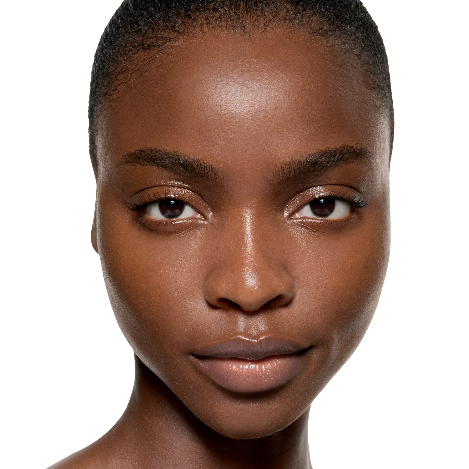 Model image of Victoria Beckham Beauty The Foundation Drops variant: 14 Dark