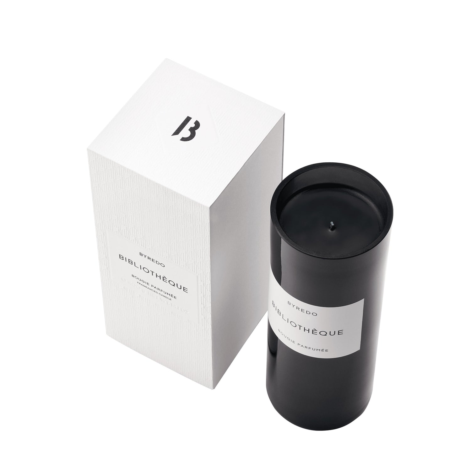 Image of the Byredo Bibliothèque Candle variant: 14 oz box