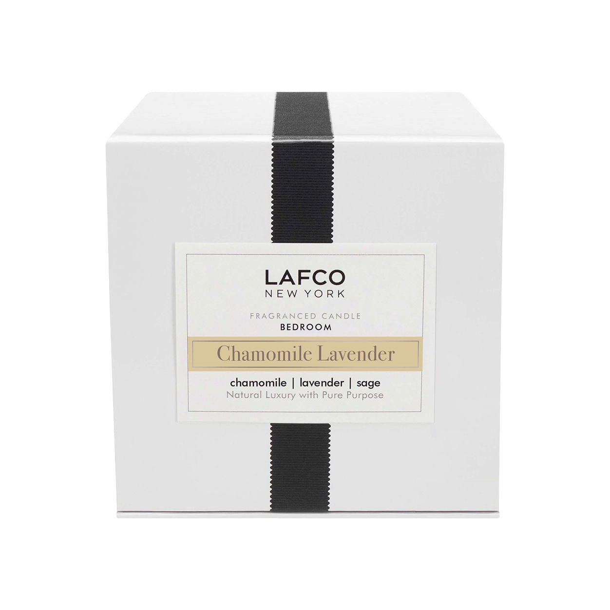 Image of the Lafco Chamomile Lavender Candle variant: 15.5 oz (Signature) box