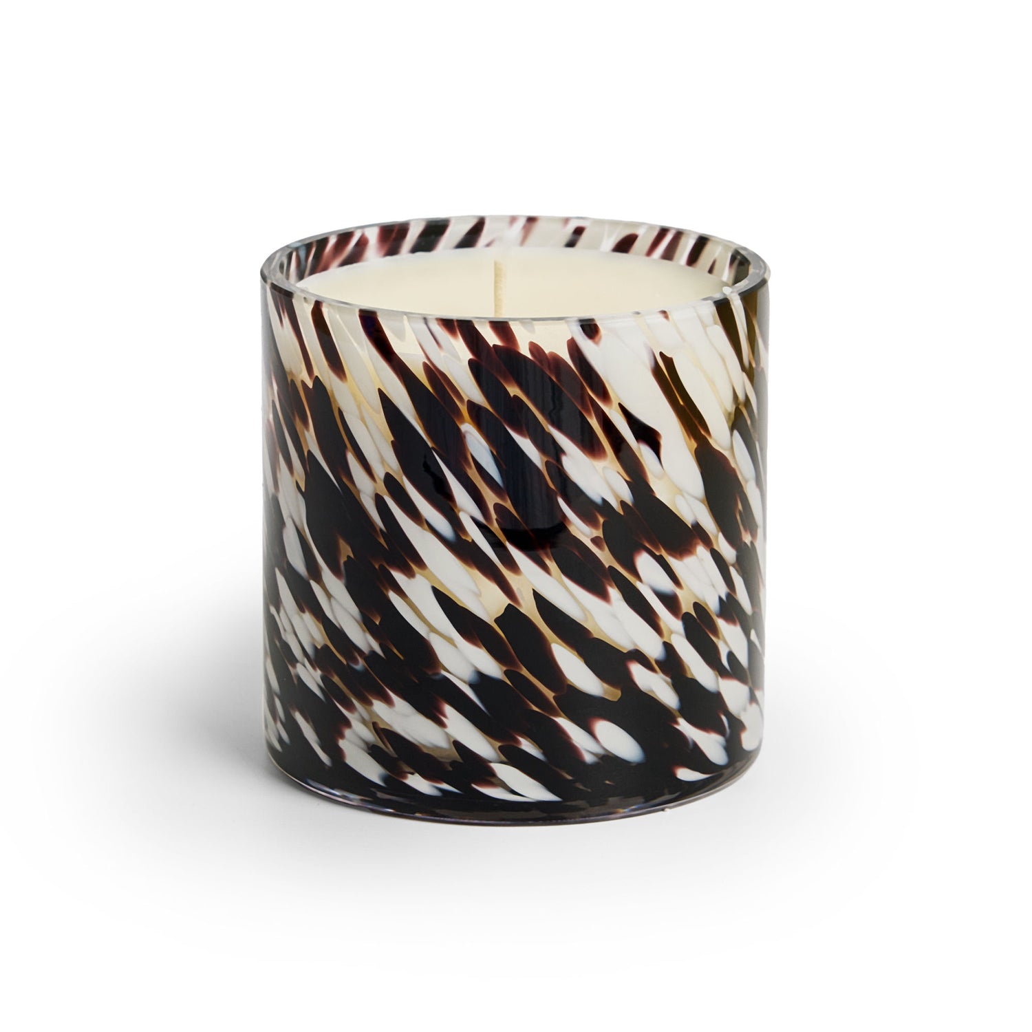 Image of an open Lafco Saffron Sandalwood Candle variant: 15.5 oz (Signature)