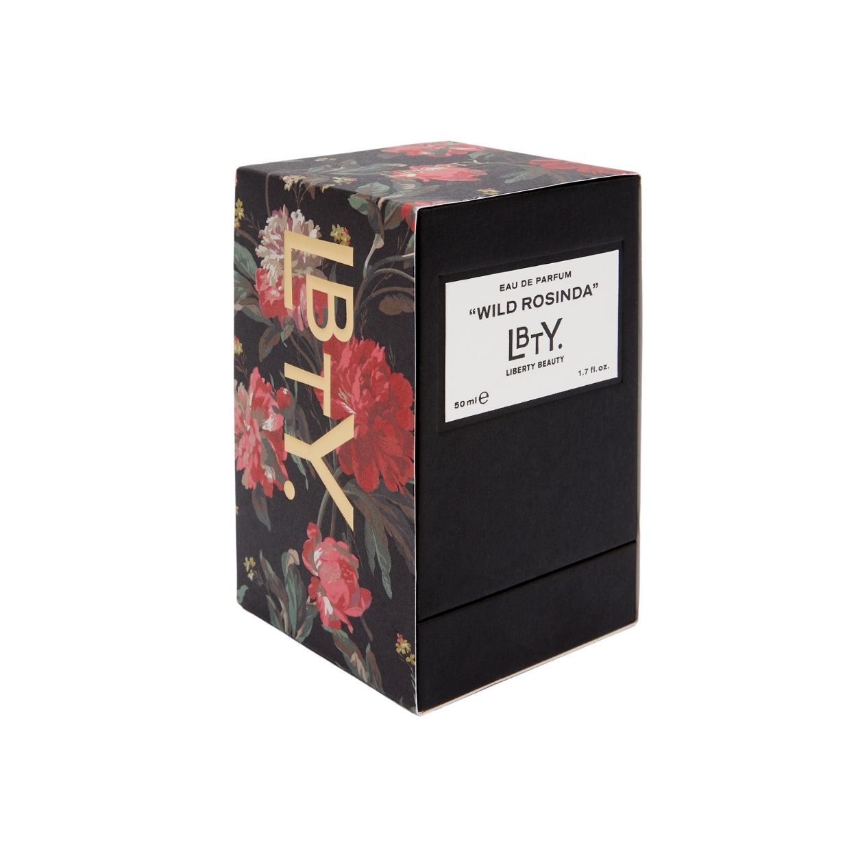 Image of the Liberty LBTY. Wild Rosinda Eau De Parfum variant: 1.69 fl oz box