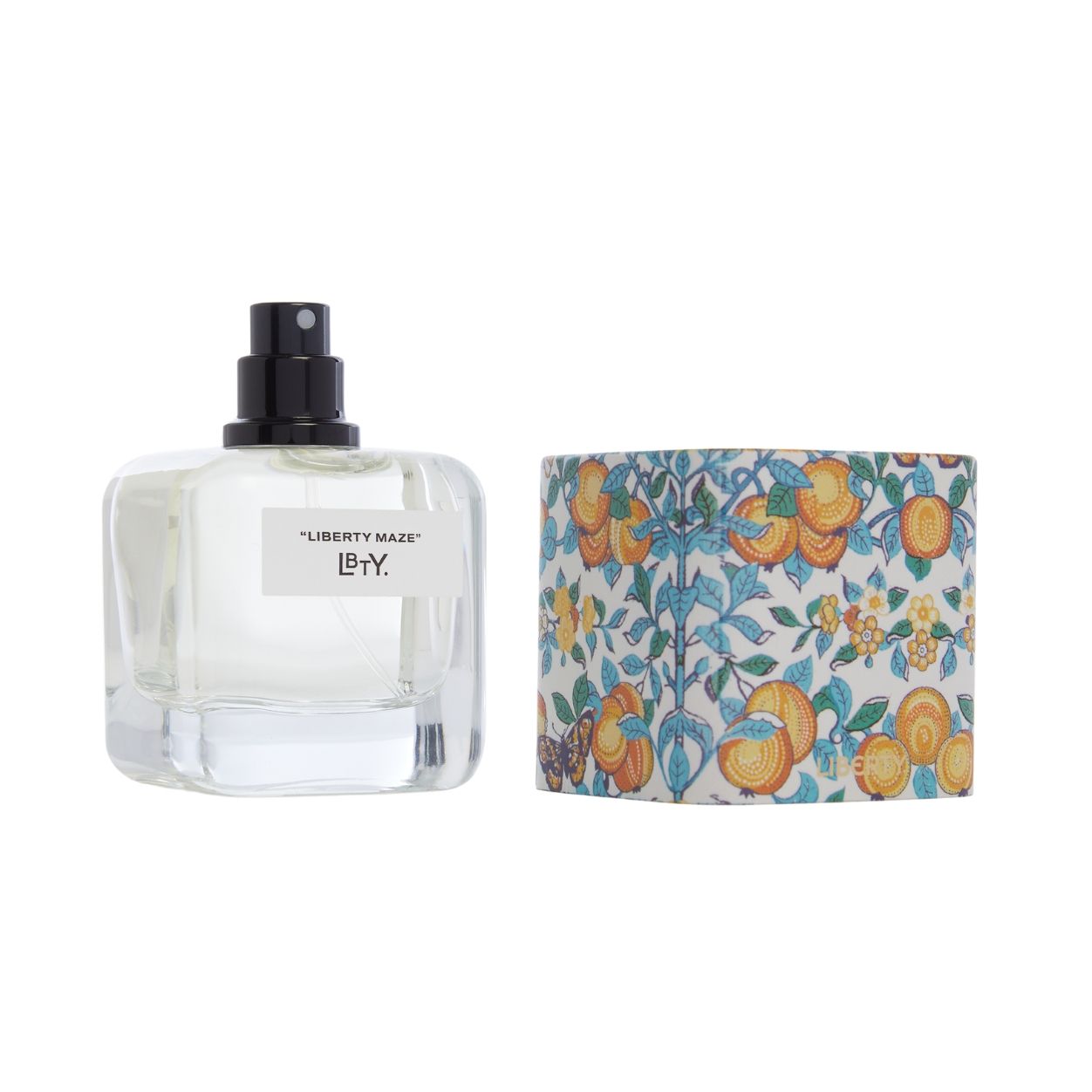 Image of a closed Liberty LBTY. Liberty Maze Eau De Parfum variant: 1.69 fl oz