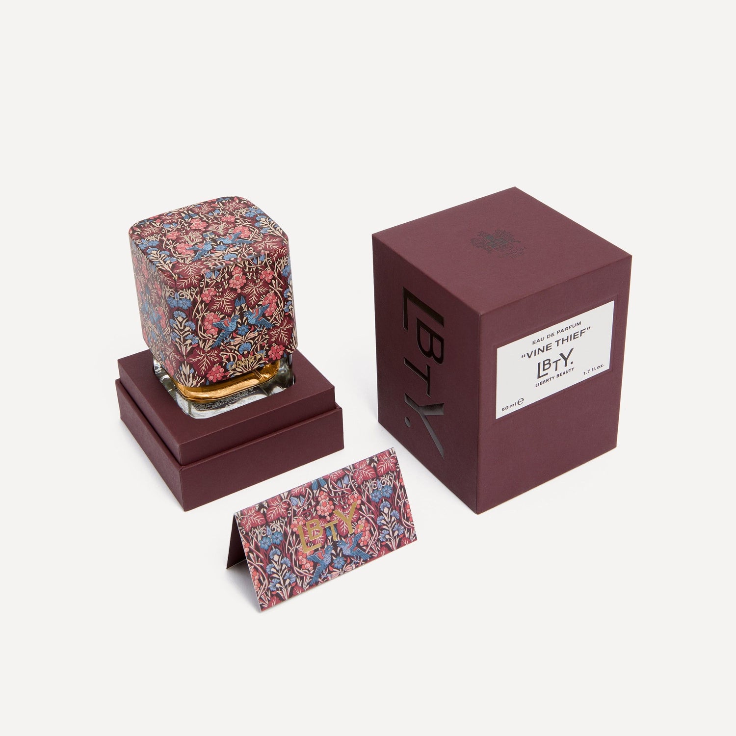 Image of an open Liberty LBTY. Vine Thief Eau De Parfum variant: 1.69 fl oz