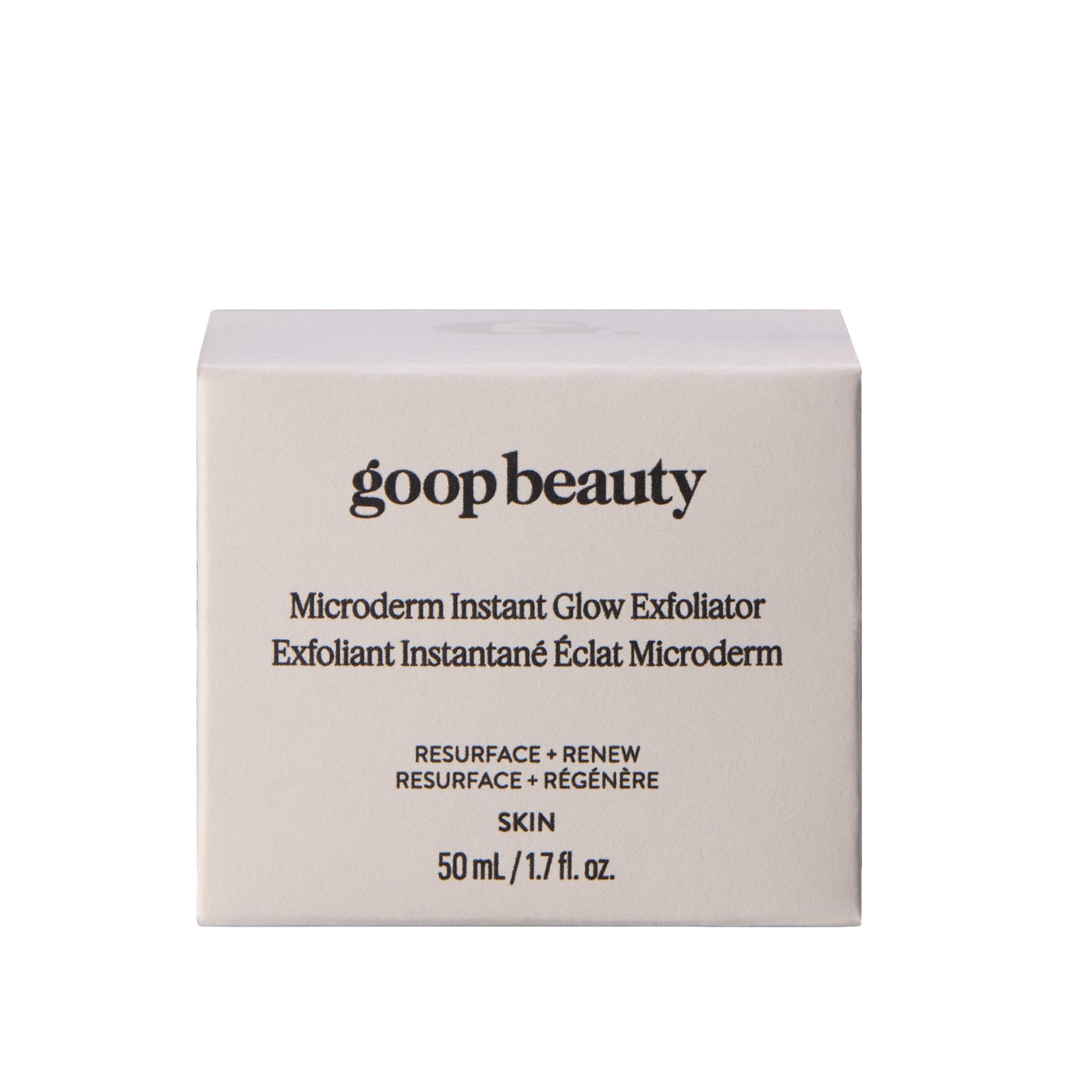 Image of the Goop Microderm Instant Glow Exfoliator variant: 1.7 fl oz box