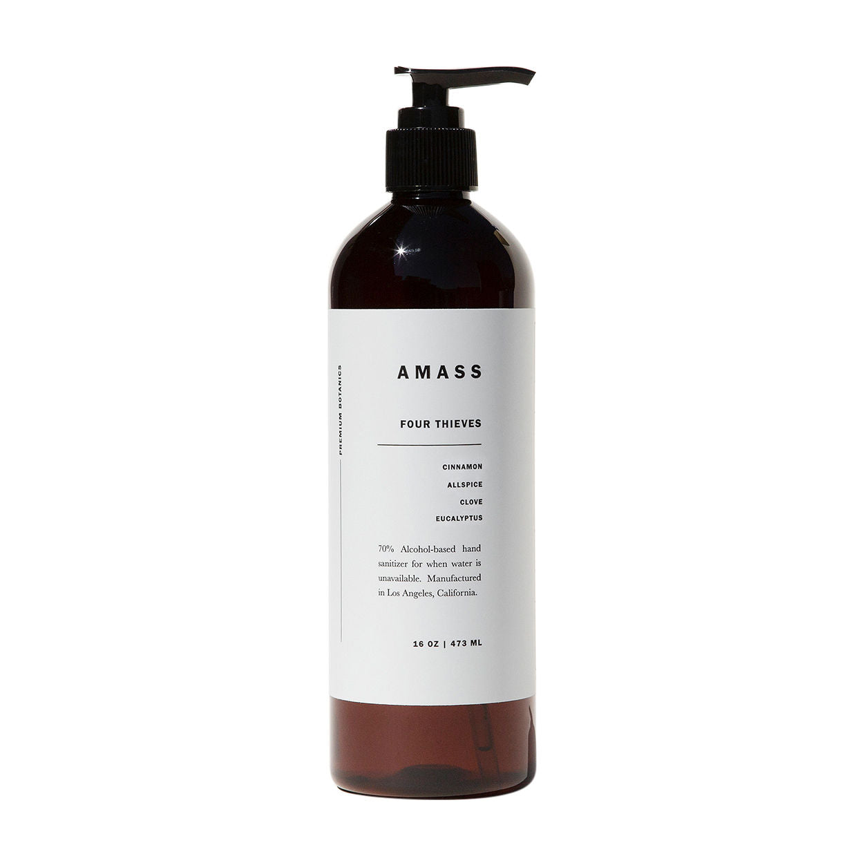 Amass Four Thieves Botanic Hand Sanitizer variant: 16 oz main image