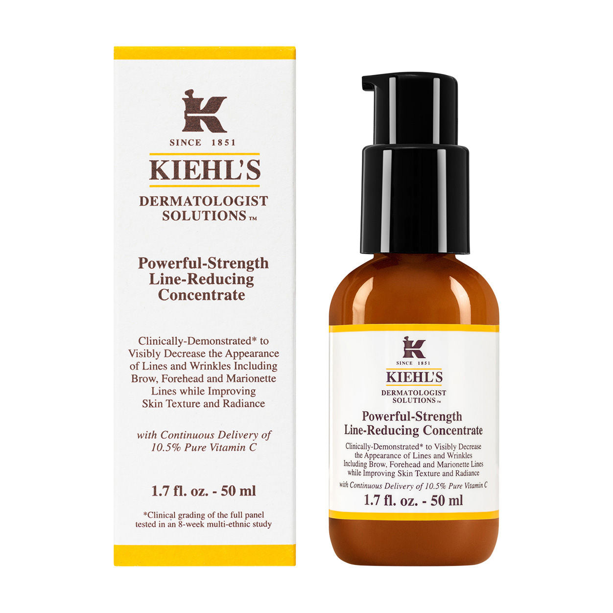 Image of the Kiehl's Since 1851 Powerful Strength Line-Reducing Concentrate variant: 1.7 fl oz box