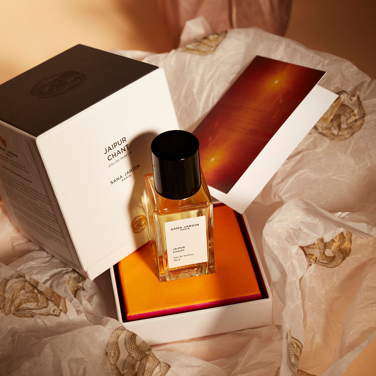 Lifestyle image of Sana Jardin Jaipur Chant Eau de Parfum variant: 1.7 fl oz