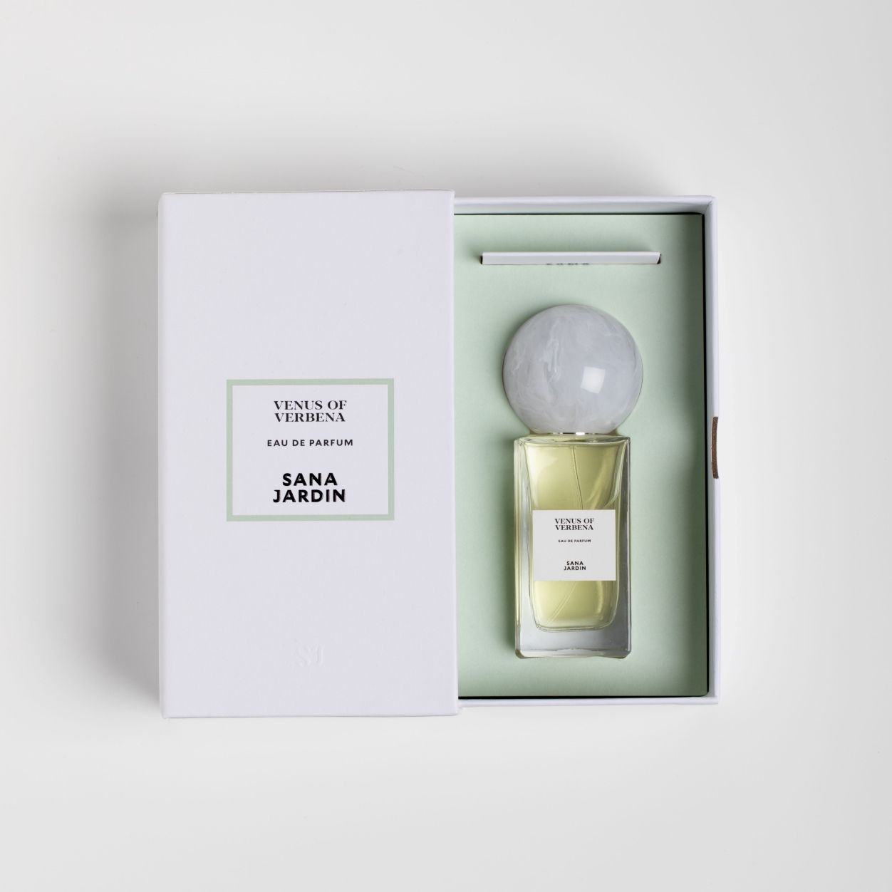 Image of the Sana Jardin Venus Of Verbena Eau de Parfum variant: 1.7 fl oz box