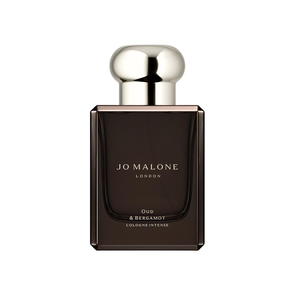 Image of a closed Jo Malone London Oud and Bergamot Cologne Intense variant: 1.7 fl oz