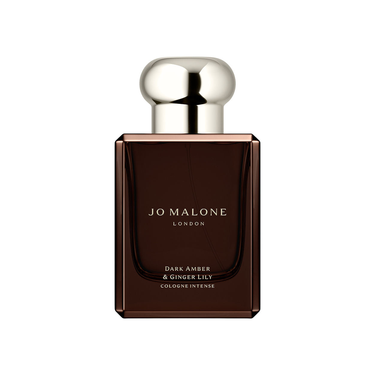 Image of a closed Jo Malone London Dark Amber and Ginger Lily Cologne Intense variant: 1.7 fl oz