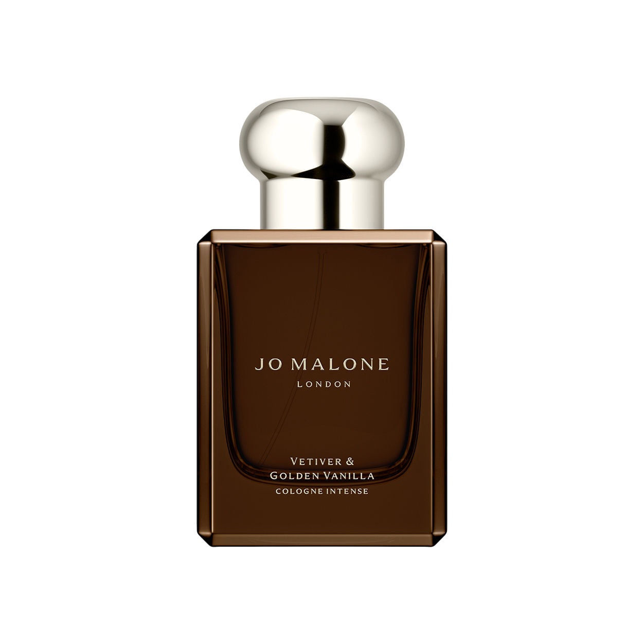 Image of a closed Jo Malone London Vetiver and Golden Vanilla Cologne Intense variant: 1.7 oz