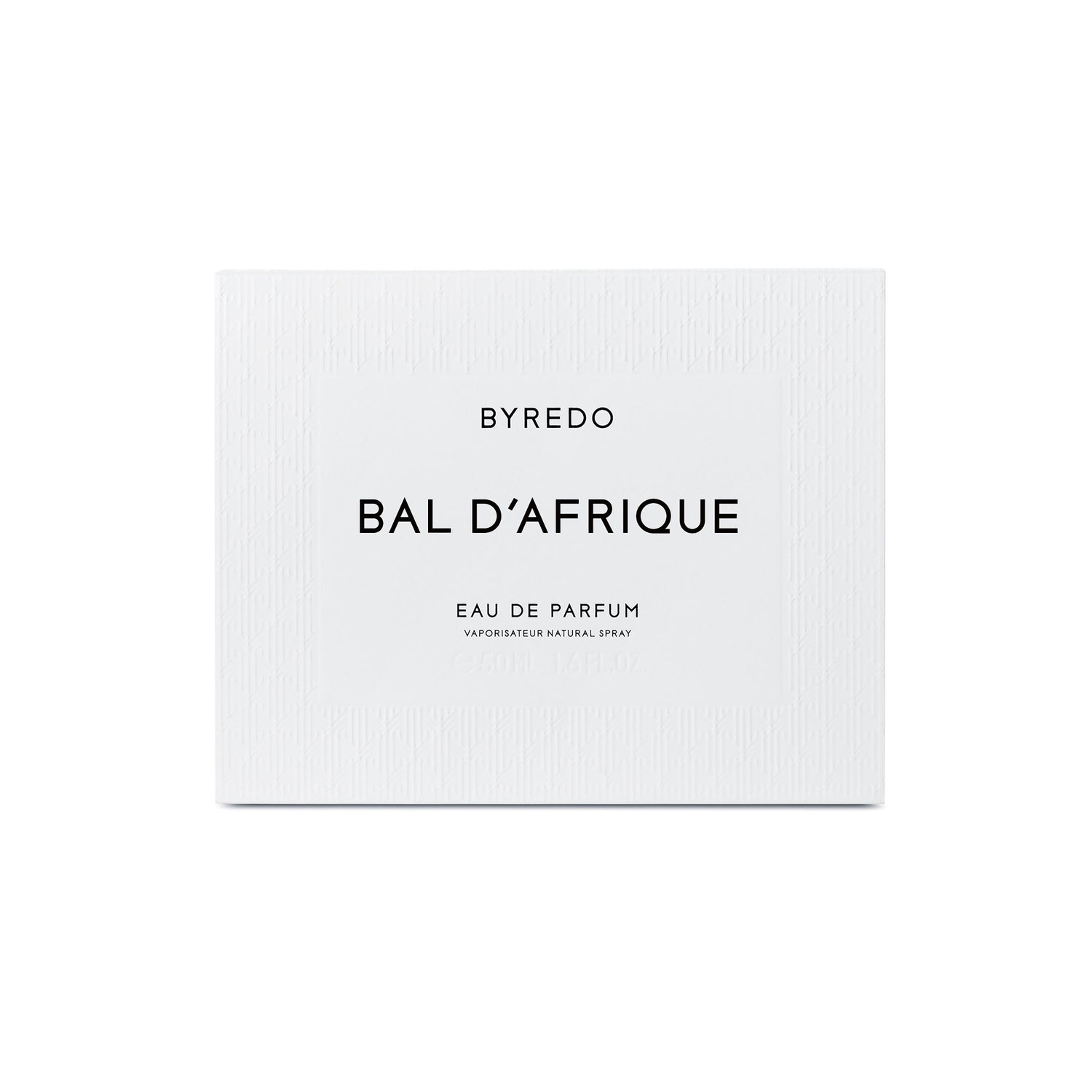 Image of a closed Byredo Bal d'Afrique Eau de Parfum variant: 1.7 fl oz
