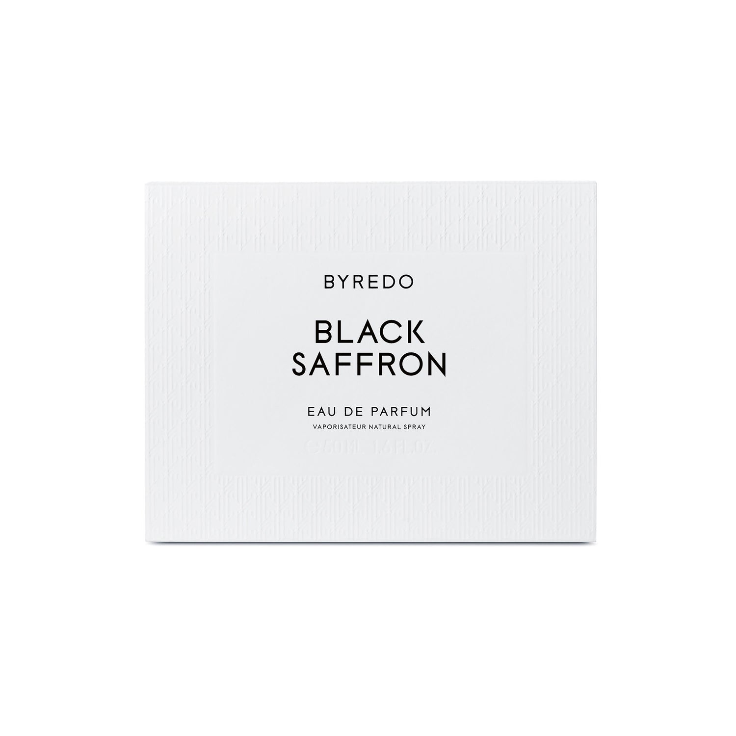 Image of a closed Byredo Black Saffron Eau de Parfum variant: 1.7 fl oz
