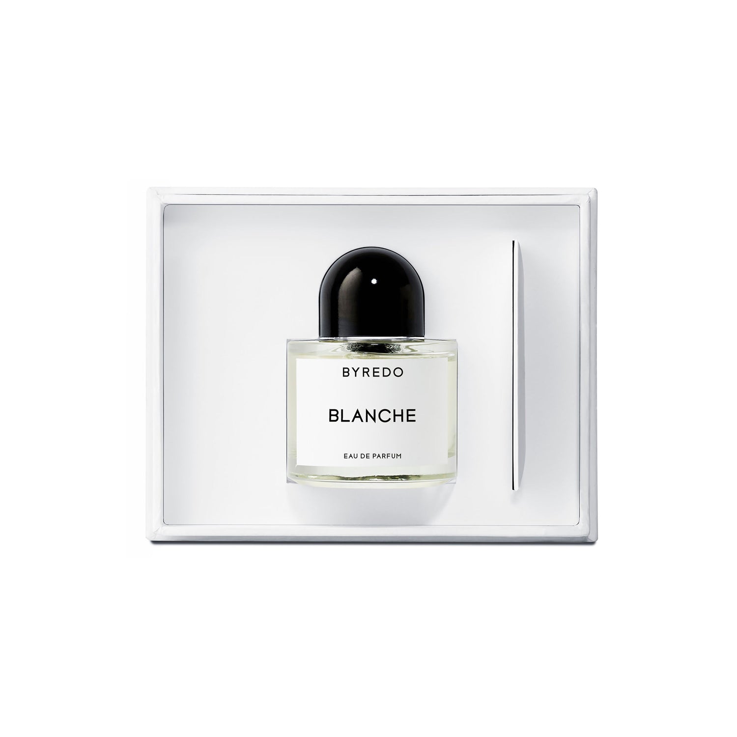 Image of an open Byredo Blanche Eau de Parfum variant: 1.7 fl oz