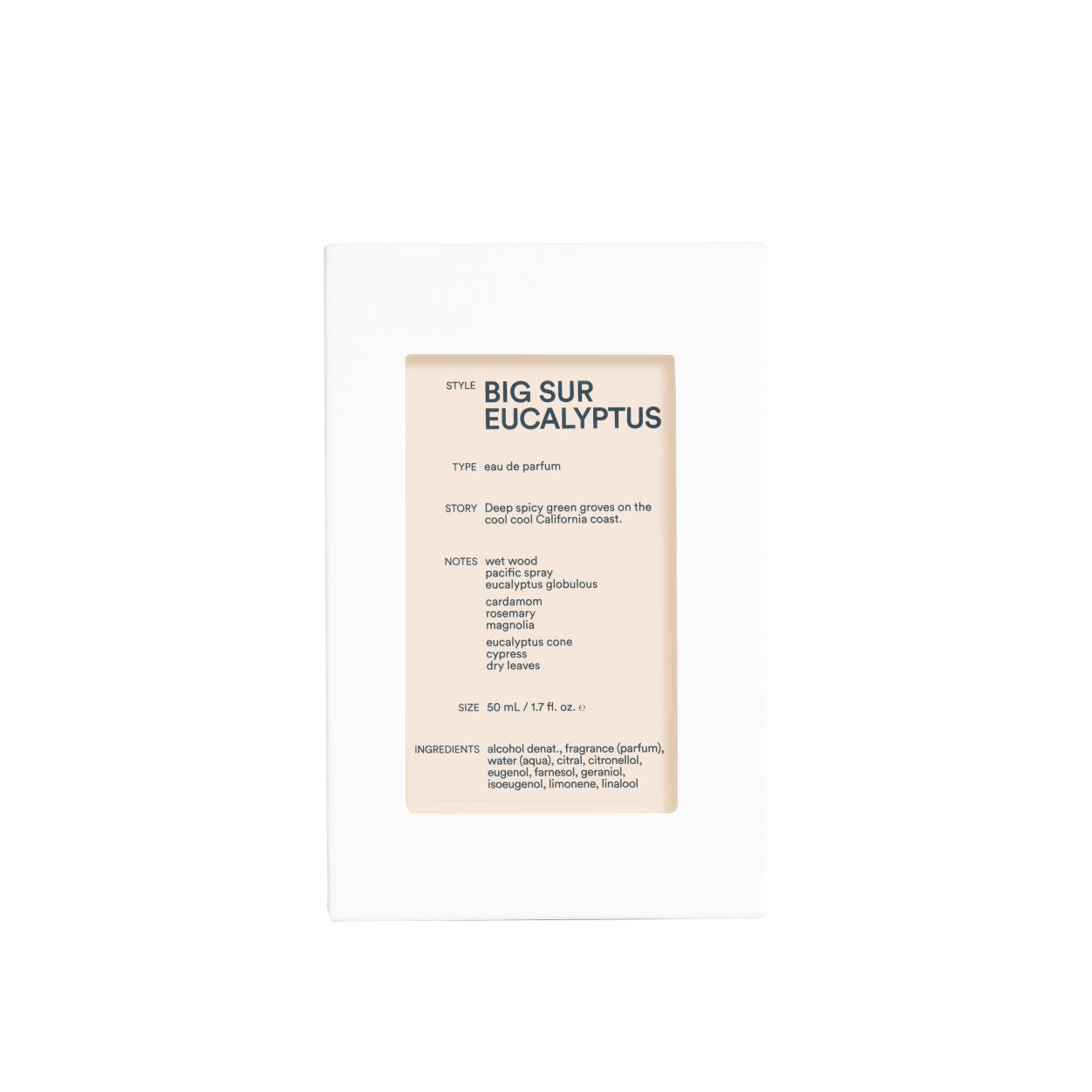 Image of the D.S. & Durga Big Sur Eucalyptus Eau de Parfum variant: 1.7 fl oz box