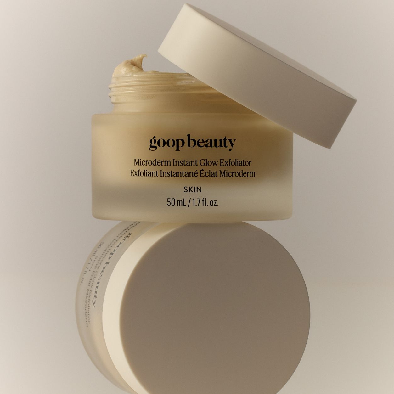 Lifestyle image of Goop Microderm Instant Glow Exfoliator variant: 1.7 fl oz