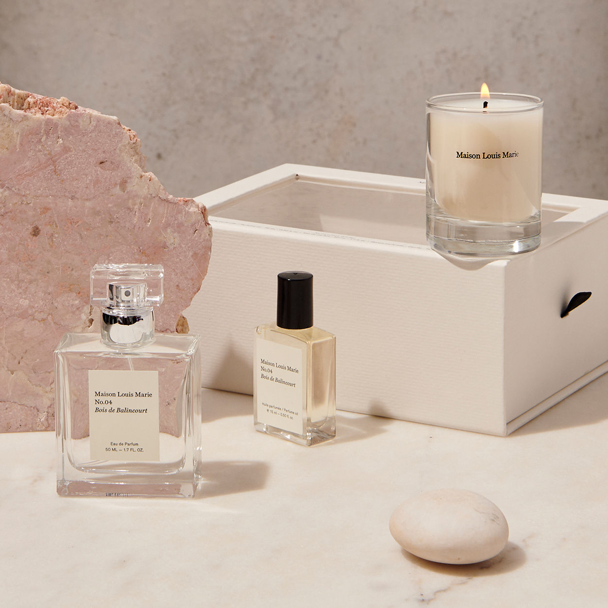 Lifestyle image of Maison Louis Marie No.04 Bois de Balincourt Eau de Parfum variant: 1.7 fl oz