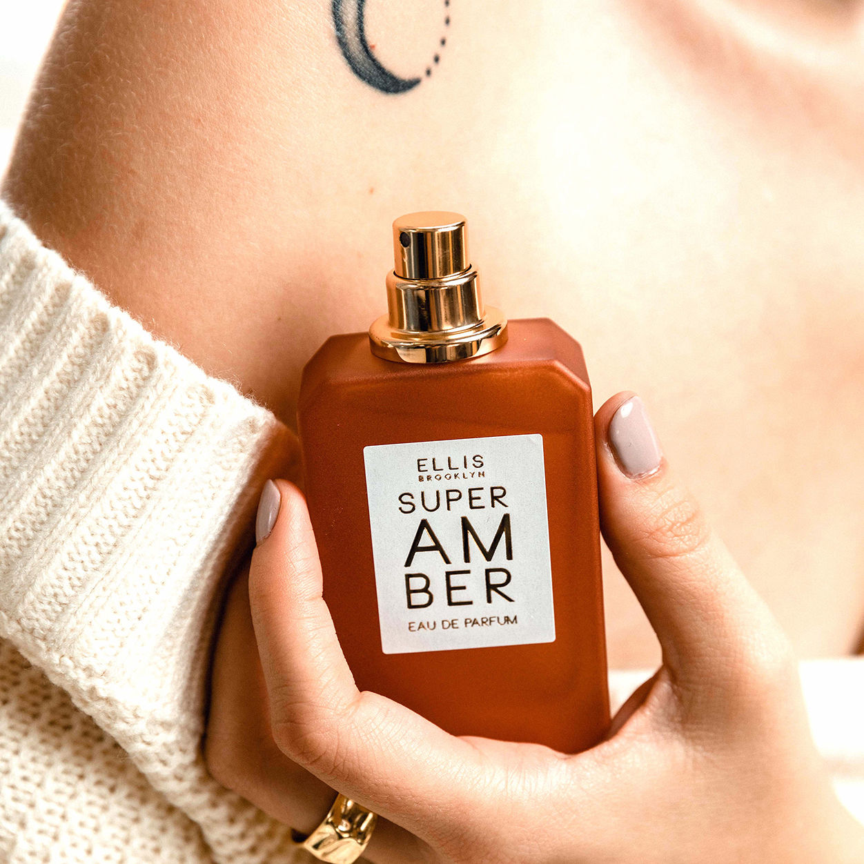 Model image of Ellis Brooklyn Super Amber Eau de Parfum variant: 1.7 fl oz