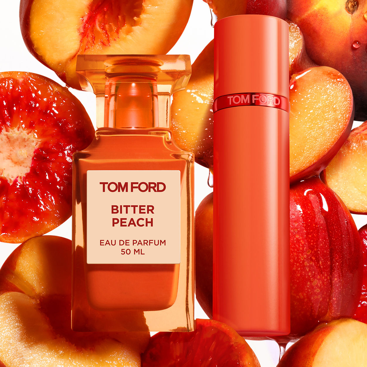 Model image of Tom Ford Bitter Peach Eau de Parfum variant: 1.7 fl oz
