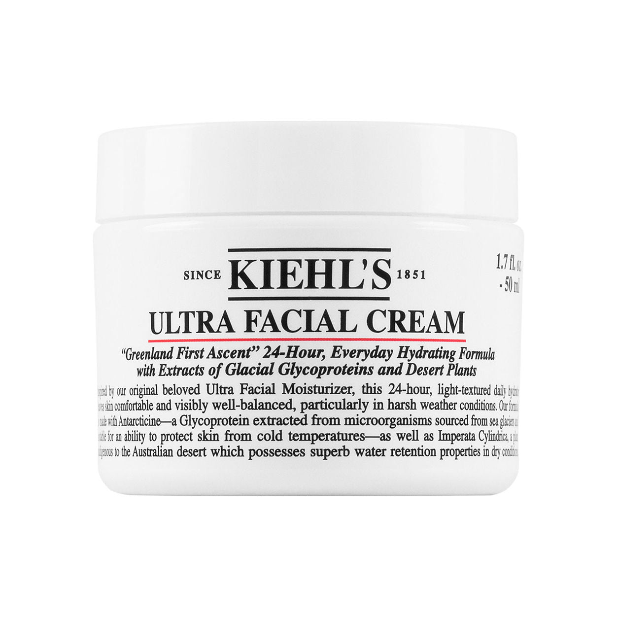 Kiehl's Since 1851 Ultra Facial Cream variant: 1.7 oz main image