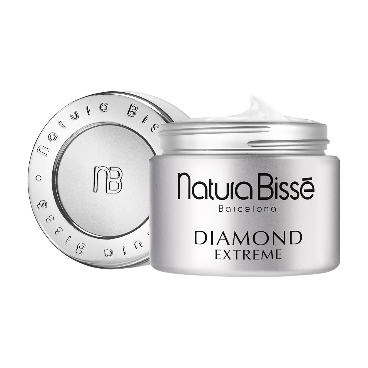 Image of an open Natura Bissé Diamond Extreme Cream variant: 1.7 oz