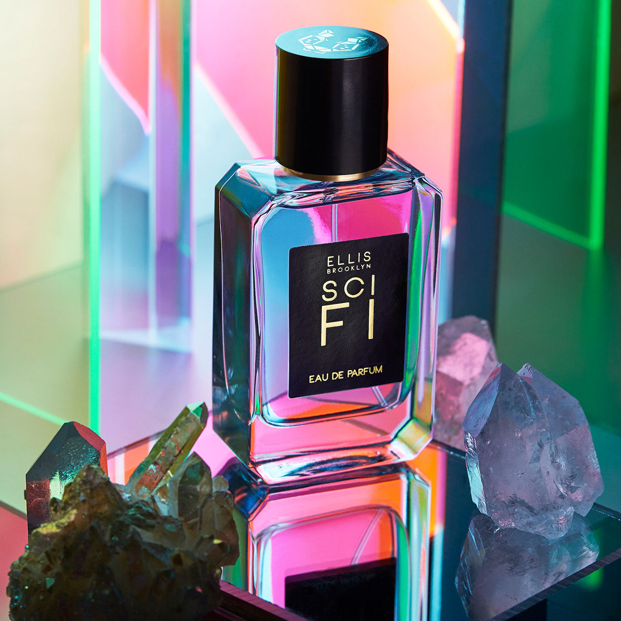 Lifestyle image of Ellis Brooklyn Sci Fi Eau de Parfum variant: 1.7 oz