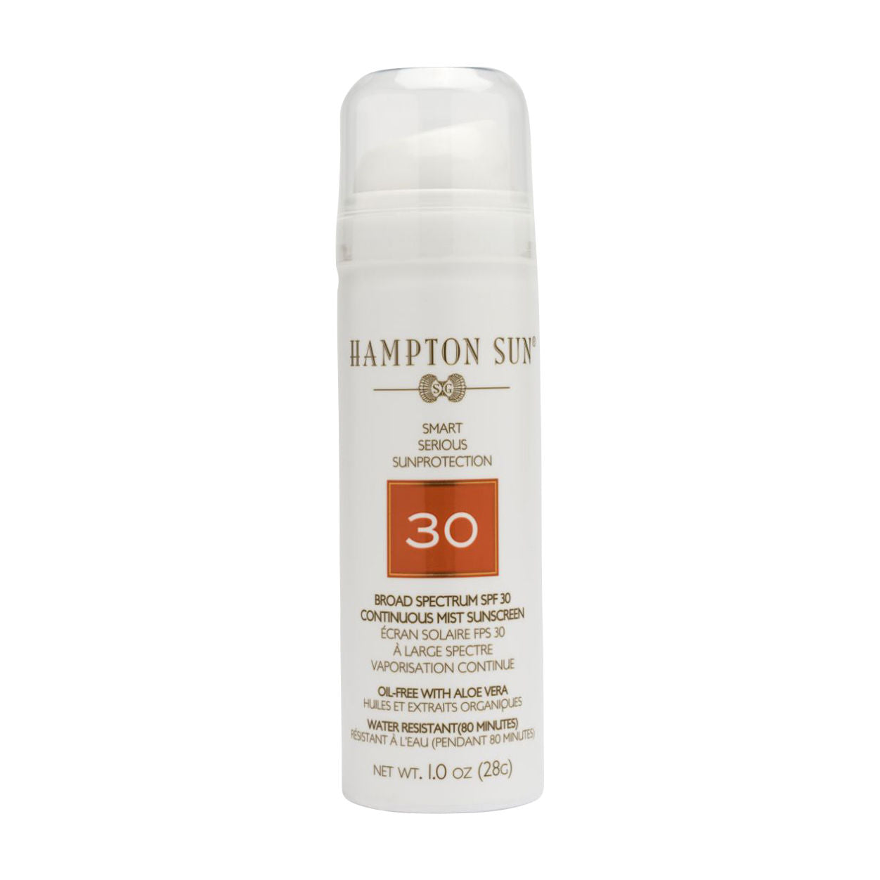Hampton Sun Continuous Mist Sunscreen SPF 30 variant: 1 oz main image