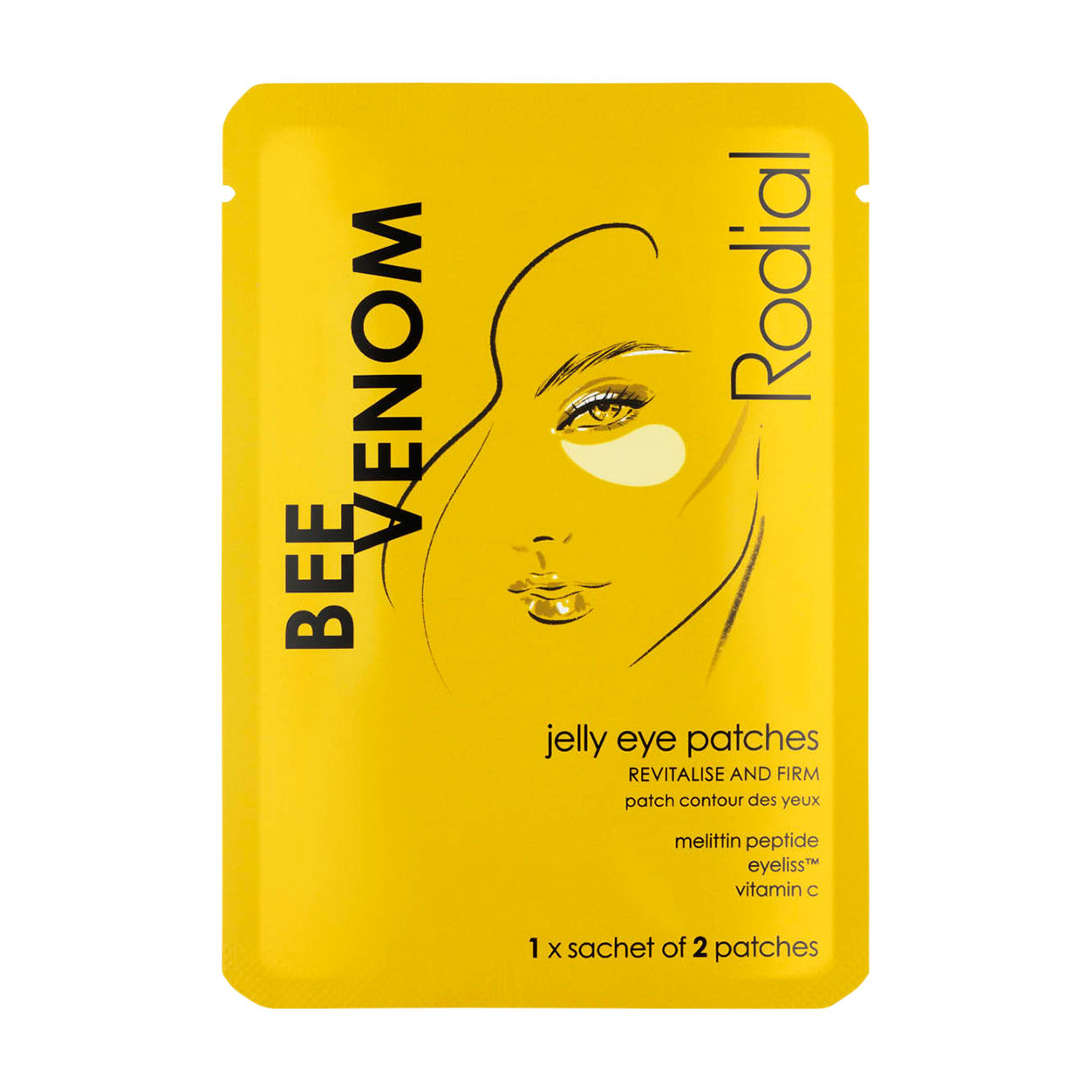 Rodial Bee Venom Jelly Eye Patches variant: 1 treatment main image