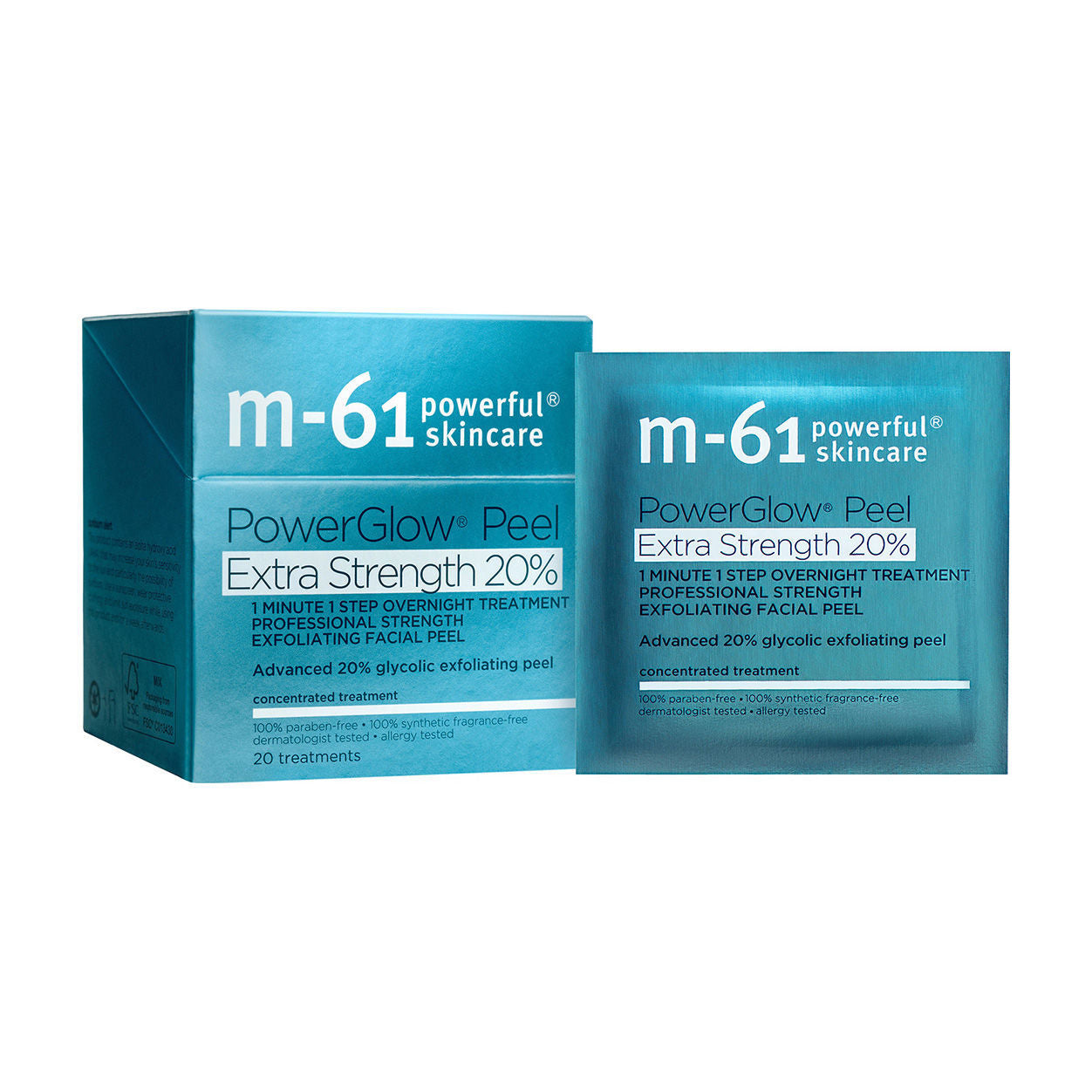 M-61 PowerGlow Peel Extra Strength 20% variant: 20 Treatments main image